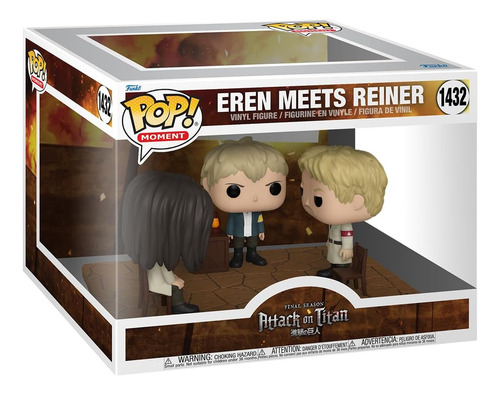 ¡funko Pop! Momento: Attack On Titan - Eren Se Encuentra Con