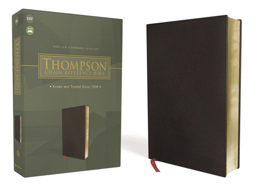 Libro Esv, Thompson Chain-reference Bible, Bonded Leather...