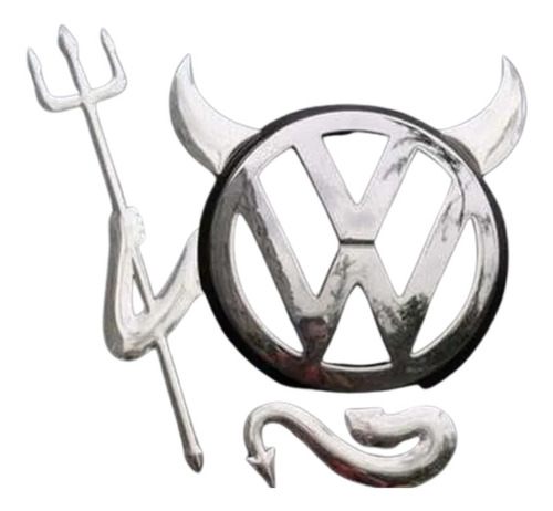 Imagen 1 de 3 de Accesorio De Diablo Para Tu Emblema !!