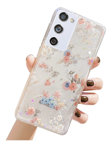 Robotsky Samsung Galaxy S20 Fe 5g Phone Case Flower Soft