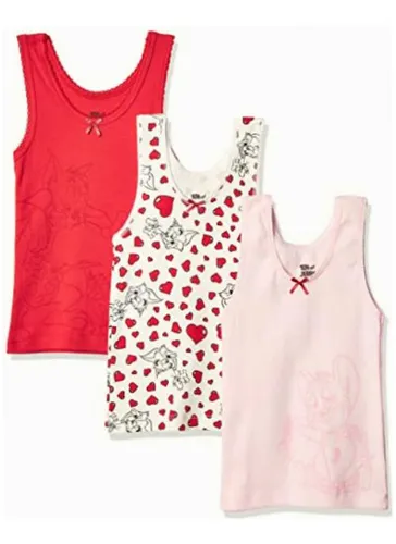 Baby Creysi Paquete De Camisetas Para Niña 5 Piezas En Color Tom Y Jerry