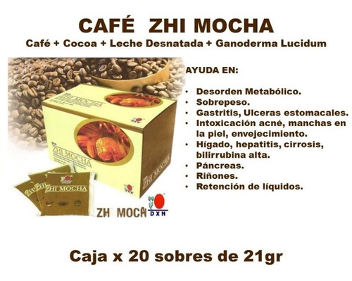 Zhi Mocha Cafe Organico Dxn