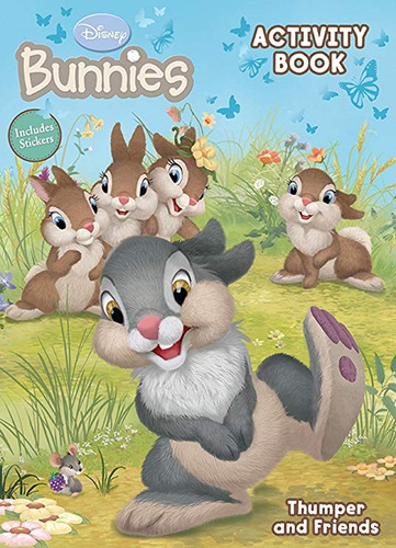 Los Conejos De Disney - Tambor Y Amigos - Colorear Y Libro D