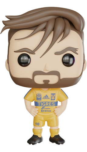 Funko Pop André-pierre Gignac Tigres Custom No Oficial 