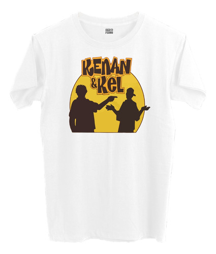 Playera Blanca Hombre Kenan Y Kel Nickelodeon 90s 1301