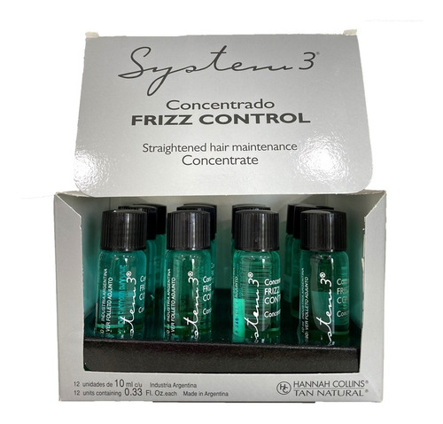 System-3 Caja De Ampollas 12x10ml Frizz Control