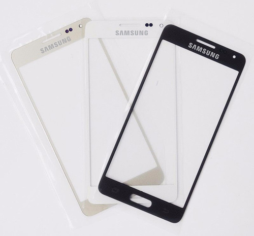 Pantalla Cristal Frontal Samsung Galaxy Alpha G850 Blanco