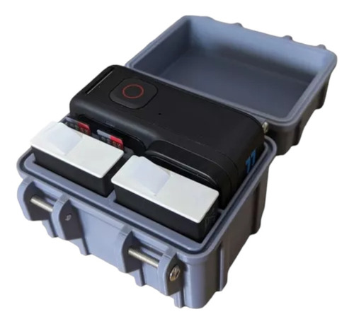 Caja Para Gopro Hero 9/10/11 Case 2 Sim Y 2 Bateria