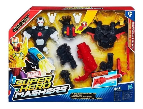 Muñeco Super Hero Mashers War Machine Hasbro 