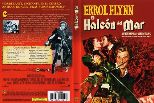 El Halcón Del Mar - Errol Flynn - Piratas - Dvd