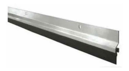 Zocalo O Parabichos Puertas Aluminio Natural 0.90mtr Goma