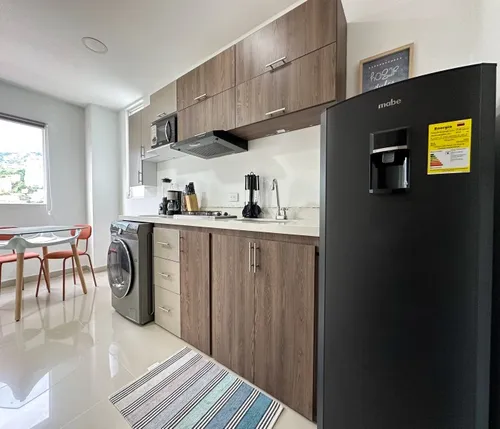 Se Alquila Lindo Apartaestudio En Quinto Piso Con Ascensor Para Renta Corta O De Larga Estancia