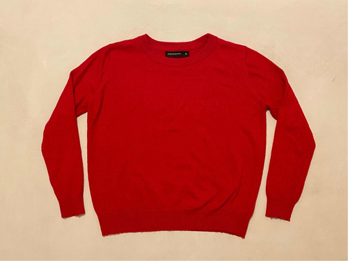 Sweater Pullover Cuesta Blanca Talle 42 Rojo