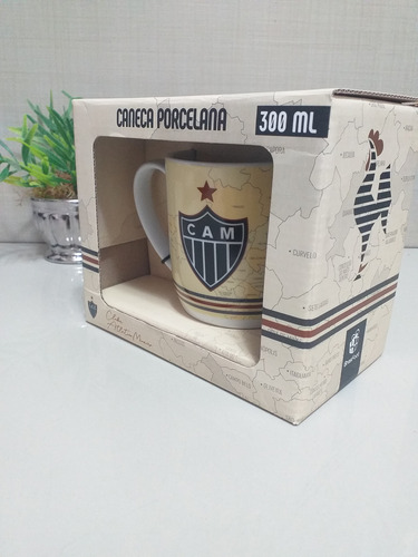 Kit Combo Atletico Mineiro Copo Termico + Caneca Porcelana