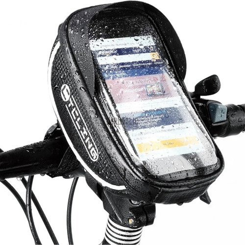Bolso Impermeable De Bicicletas Para Teléfono Celular 