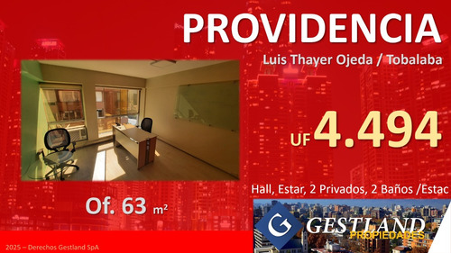 Providencia Luis Thayer Ojeda / Metro Tobalaba