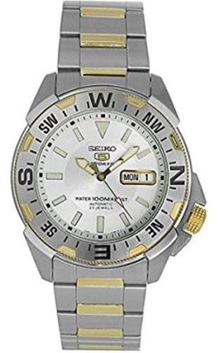 Reloj Seiko 5 Automático Para Hombre Snzf08j1 Plata