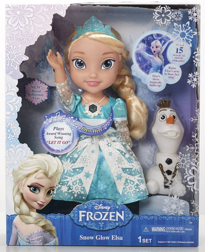 Muñeca Glowing Elsa Frozen. Original!!!