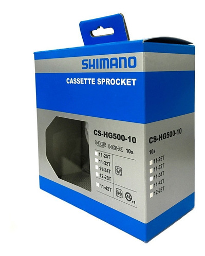 Cassete Shimano Tiagra Cs-hg500 10 Velocidades 11-34 Dentes