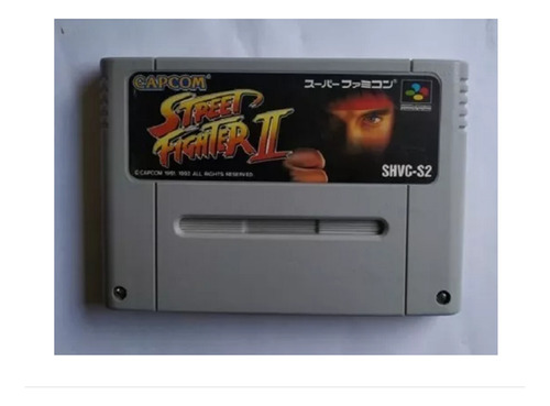 Street Fighter 2 Super Famicom Snes Original Ótimo Estado