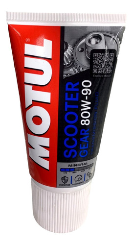 Aceite De Transmision Motul Scooter 80w90 Mineral