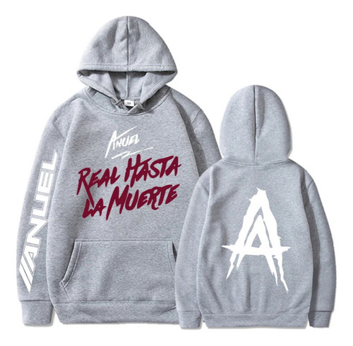 Nueva Sudadera Con Capucha Estampada Anuel Aa