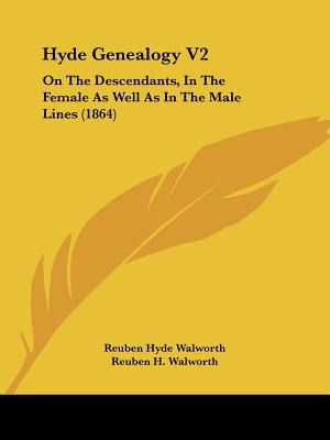 Libro Hyde Genealogy V2: On The Descendants, In The Femal...