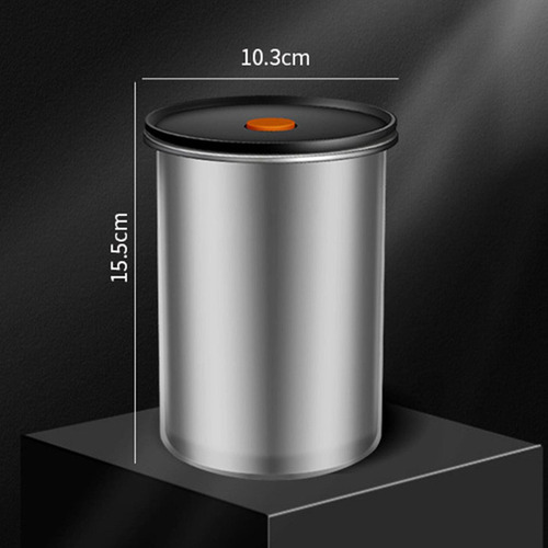 Tarro De Comida Sellado Al Vacío Bote De Café De Acero