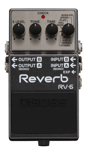 Pedal Efecto Para Guitarra Boss Rv6 Digital Reverb Y Delay