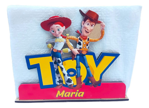 Servilletero Mdf Toy Story A Color Paq. 14 Pzas