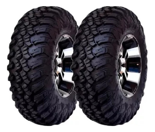 2 Llantas At28x10 R14 Alsk Aurora Cargas Pesadas,durab. Msi