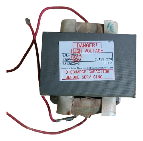 Transformador Para Microondas Gal-700u-2