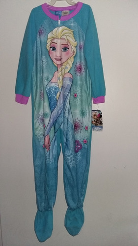 Pijama Polar Para Niña   Frozen   Talle 5 Años