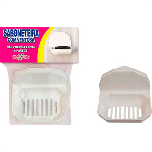 Saboneteira C/ventosa Pp Brca-mx062
