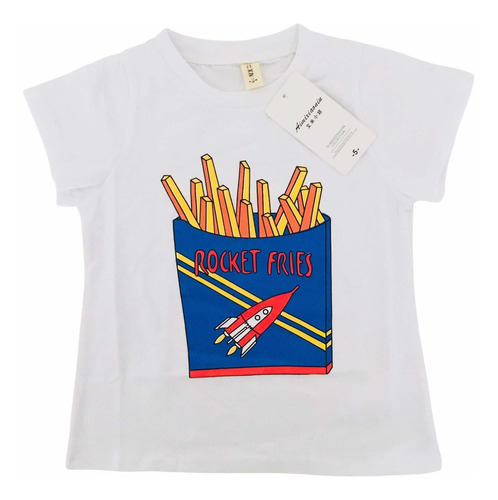 Polera Importada Algodón Para Niños Talla 4