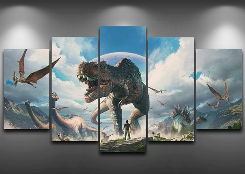 Jurassic Park Dinosaurios Cuadros Set Envio Gratis Varios