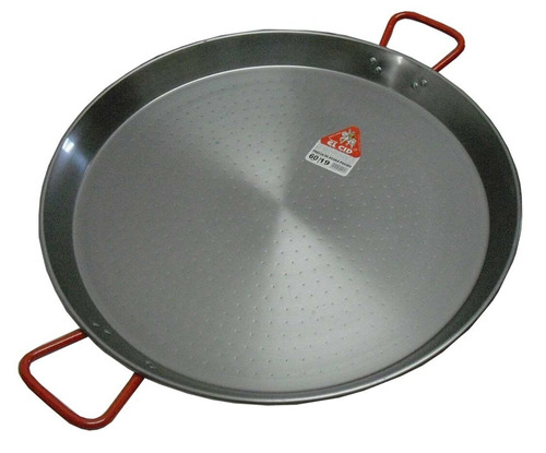 Paellera De Hierro El Cid Española Sarten Paella Grande 55cm