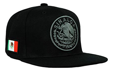 México Eagle Embroidery Snapback Hat Adjustable Mqvyz