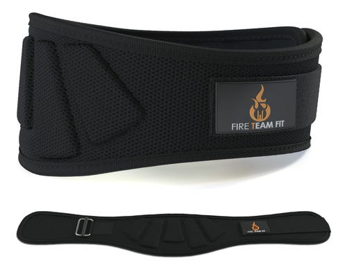 Cinturon Levantamiento Pesa Fire Teafit Para Hombr Mujer 6 