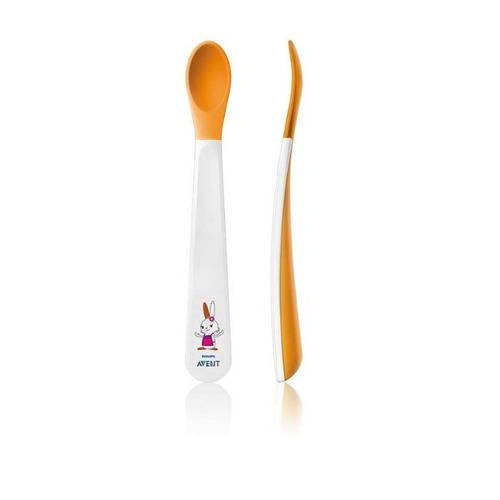 Cuchara Avent Bebes Infantil 6 Meses Unisex Punta Blanda X2