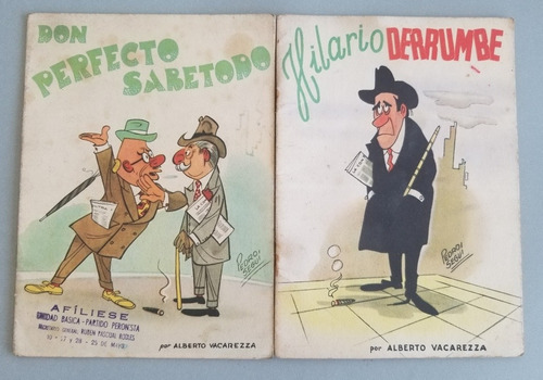 Alberto Vacarezza. 2 Libros. 55110