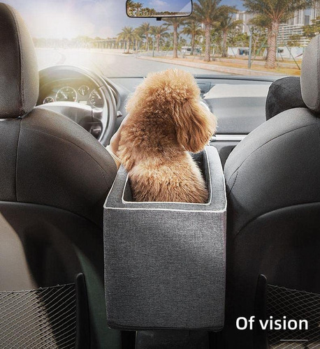 Gato Cadeirinha Pet Console Central Carro Bolsa Assento Pet