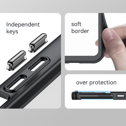 E Funda De Acrílico+tpu Para Xiaomi Redmi 10c
