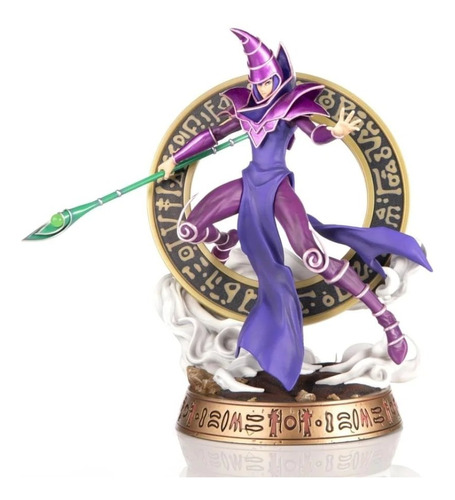 Yu-gi-oh! Dark Magician Pvc Statue Purple Variant (f4f)