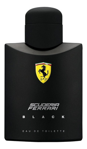 Imagem 1 de 2 de Ferrari Scuderia Black EDT 125 ml para homem