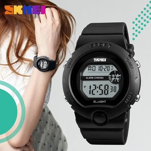 Relojes Para Mujer Reloj De Moda Para Mujer Reloj Digital De Lujo Con Luz  LED Reloj De Vestir Para Mujer De Acero Inoxidable Reloj Con Calendario  Pulsera SKMEI 230706 De 25,11 €