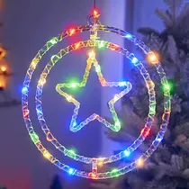 Comprar Luz Led Navidad 32cm Para Ventanas Mamparas Balcones Puertas