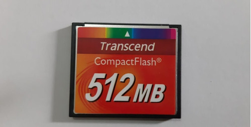 Cartão Memória Compact Flash 512mb Transcend 