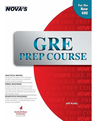 Libro Gre Prep Course Nuevo