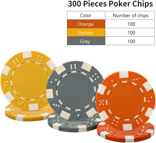 Juego De 300 Fichas Maleta Aluminio Nuevas + Cartas De Póker